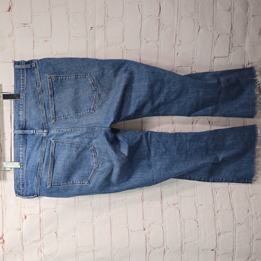 Madewell Mid Rise Kick Out Jean Non Distressed Womens Size 33 - Picture 5 of 16